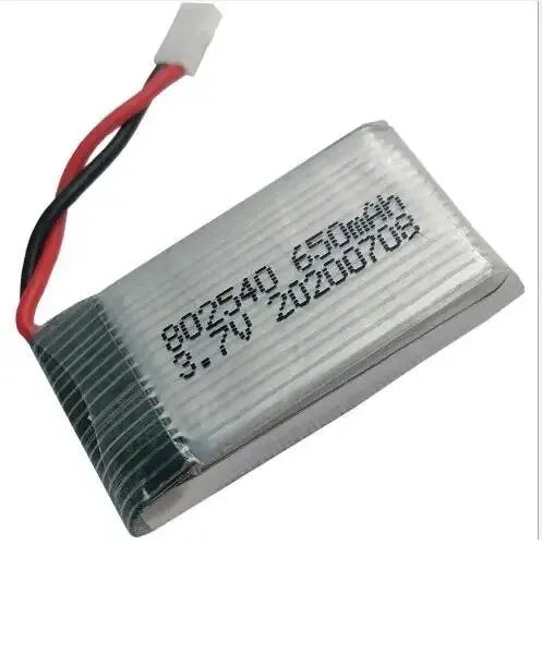3.7v 650mah Lithium Polymer(lipo) Rechargeable Battery Rc Plane