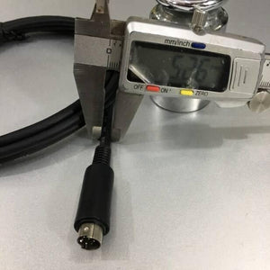 PLC Delta Programming UC-MS010-02A 1M Cable Serial Communication RS232 Mini Din 8 Pin Male to DB9 Female For PLC DVP-ES2/EX2 Series Với Delta