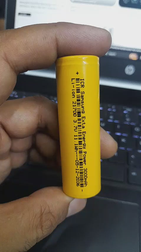 21700 3.7v 3000ma Lithium Ion Cell