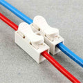 2 Point Quick Connector Cable Clamp Terminal Block Spring Connector Wire