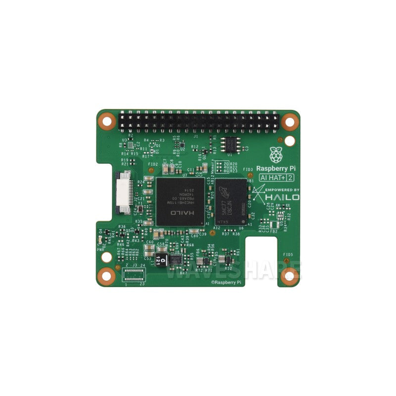 On-demand Official Raspberry Pi AI HAT+ 2, Built-in Hailo-10H AI Accelerator And 8GB Onboard RAM, Comes With Heatsink