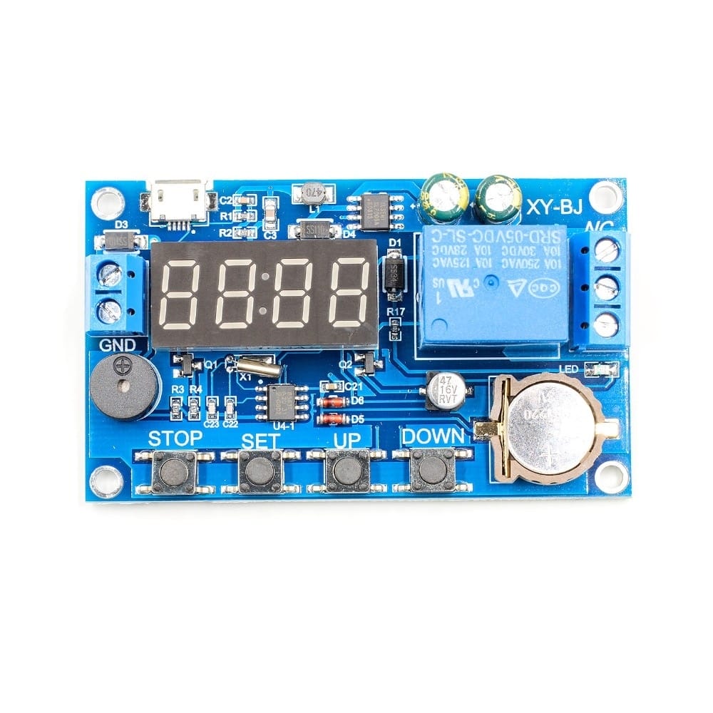 Real-time Timing Switch Relay Module Control Clock Synchronization Delay Timer Controller Board Dc 5v Buy