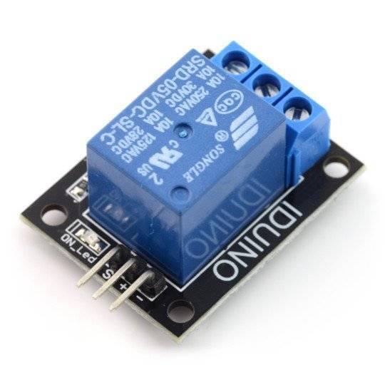 Relay Module 1 Channel - 10a/250vac 5v Coil