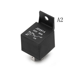 Dc 24v 40a 5 Terminals Male Power Connector Relay