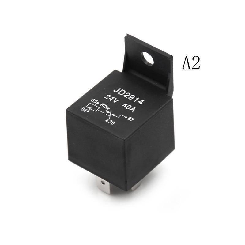 Dc 24v 40a 5 Terminals Male Power Connector Relay
