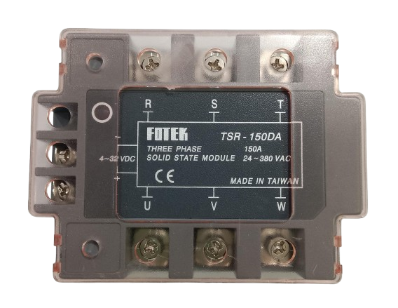 Fotek Tsr-150da Three-phase Solid State Relay 150a Dc Control Ac