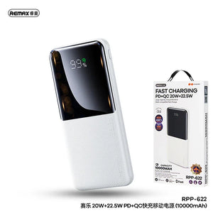 Remax RPP-622 20w+22.5w pd+QC fast power bank 10000mah