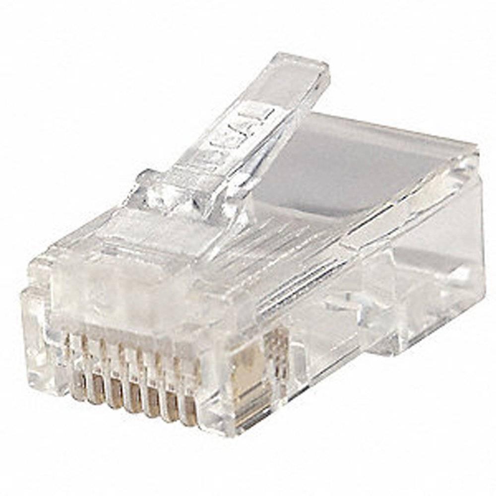 Rj45 Male Connector 8 Pin
