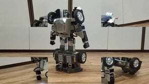 Robosen T9 - Advanced Programmable And Convertible Robot - Stem: Fun, Educational With Voice And App Control
