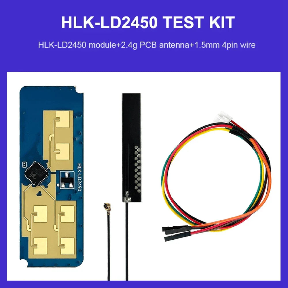 Hi-link Hlk-ld2450 24ghz Radar Sensor Module With Bluetooth