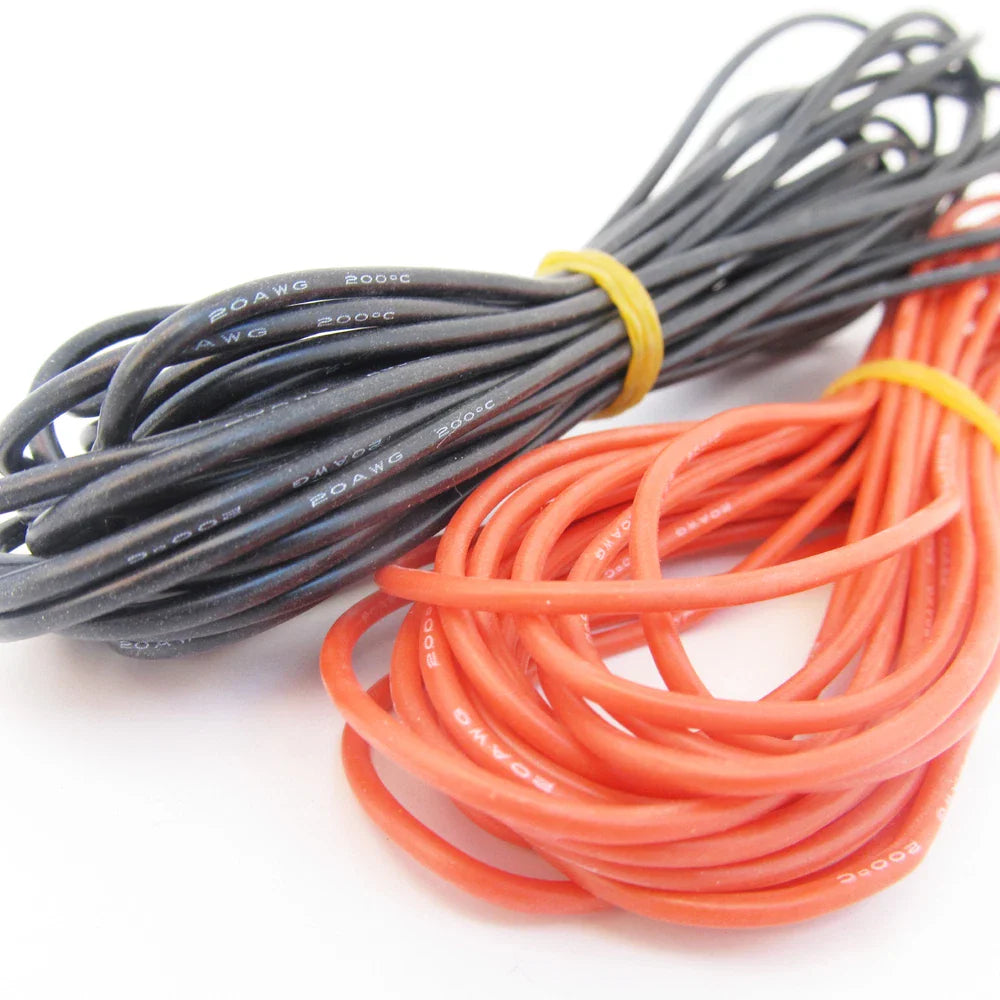4mm Dc Wire Pure Copper Wires ( Red 3feet + Black 3feet ) Price
