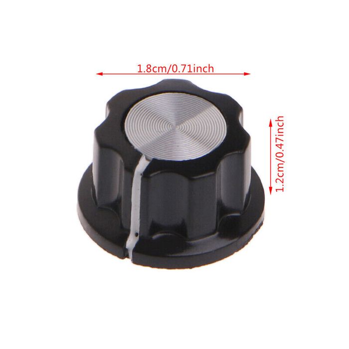Potentiometer Knob Cap Inner 6mm Rotary Switch