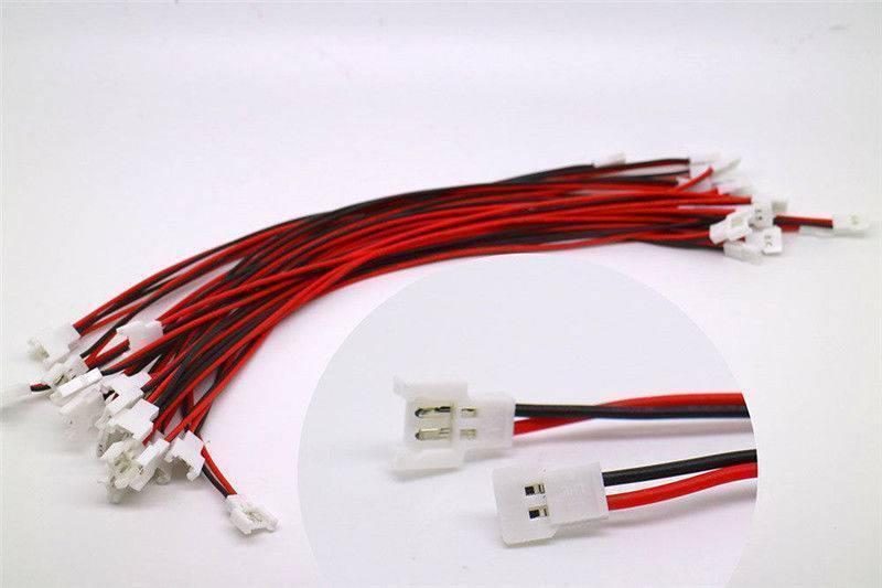 Mini Micro Jst2.0 Losi 2.0mm 2-pin Connector Plug Male Female With Wire