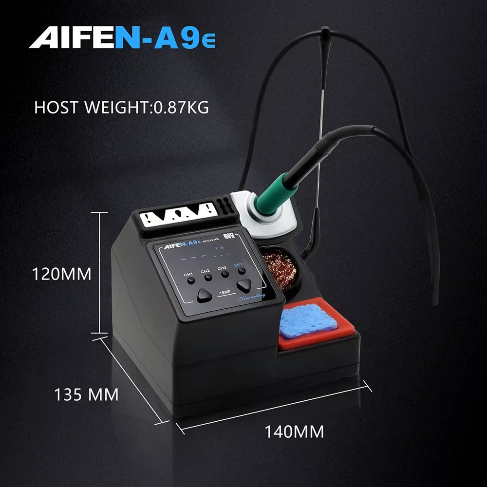 Aifen A9e Soldering Station 160w Temperature Control 3 Memory Storage T210 Tip