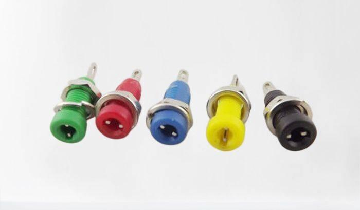 Tj-1-r 2mm Female Banana Connector