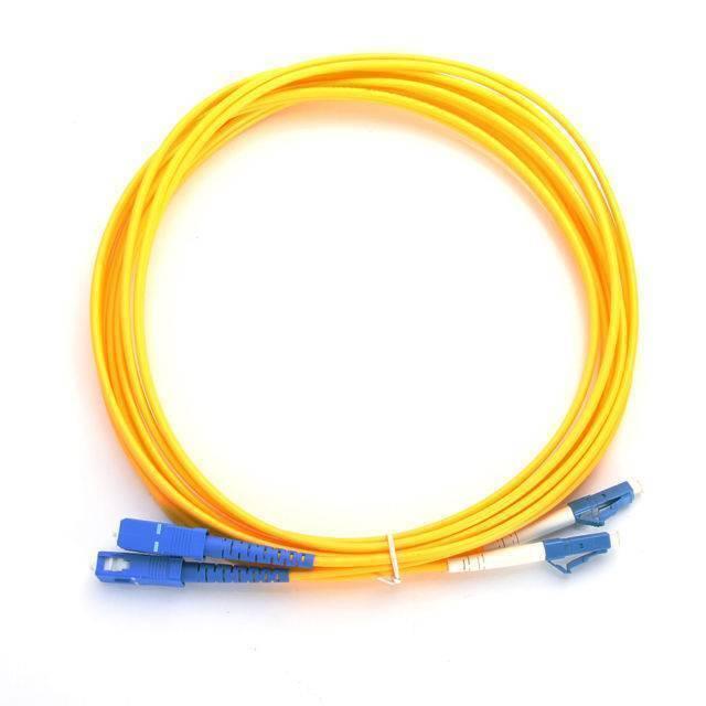 3m Lc-sc Duplex Single Mode Fiber Optical Optic Patch Cord Jumper Cable Lc To Sc