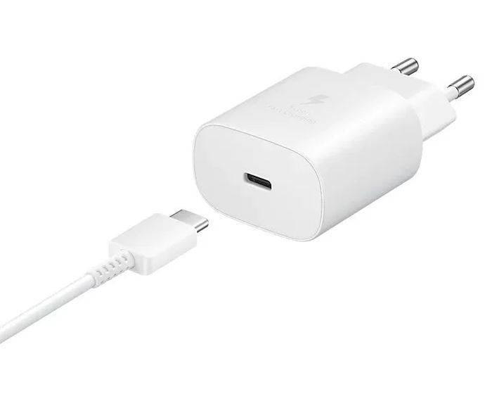 Samsung 25w Type c Fast Charger With Type c To Type c Cable - High Quality