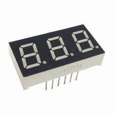 16mmx30mm 3 Digit 7 Segment Common Anode Display