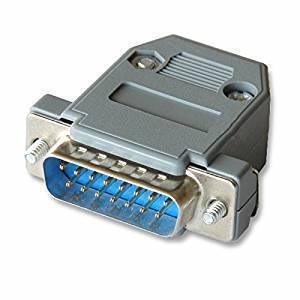 15 Pin Vag Serial Port Male Socket Adapter Connector Db15p