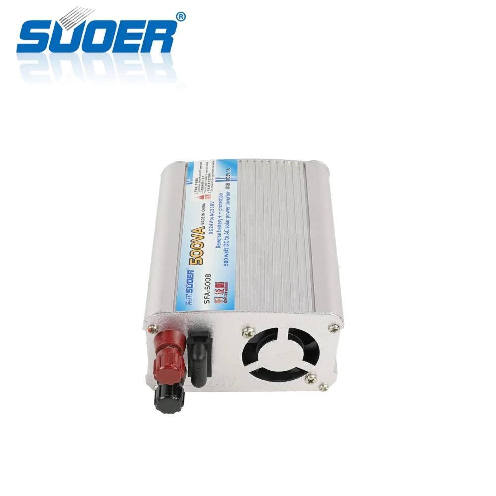 Solar Power Inverter Suoer 500 Watt 24v Original Sfa 500b
