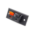 2 Positions Speaker Socket Connector Terminal Push In Jack Spring Load Audio Speaker Terminals