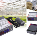 STC-3028 Temperature Control 12V Digital Display Temperature and Humidity Controller Meter with Integrated Sensor