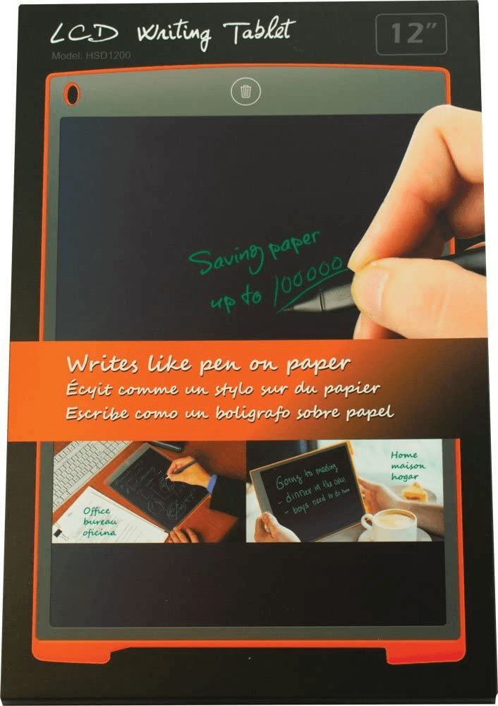 Lcd Writing Tablet Hsd1200 12 Inch Paperless Student Family Office School Notes