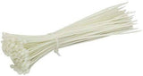 100 Pcs Nylon 200mm Cable Tie