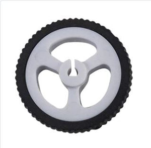 D-hole Rubber Wheel Suitable For N20 Motor D Shaft Tire Car Robot Diy