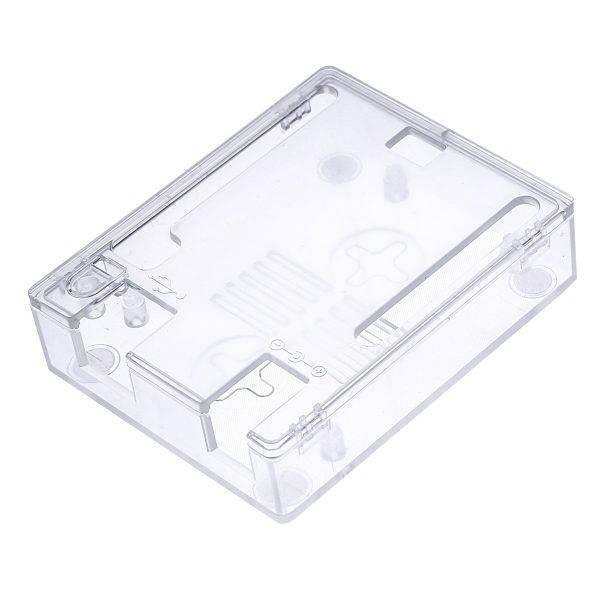 Transparent Acrylic Case Shell Enclosure Gloss Box For Arduino Uno R3
