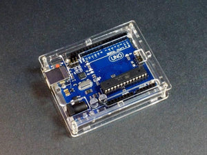 Transparent Acrylic Case Shell Enclosure Gloss Box For Arduino Uno R3