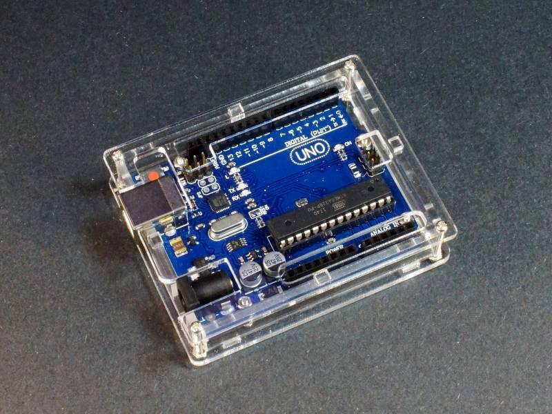 Transparent Acrylic Case Shell Enclosure Gloss Box For Arduino Uno R3