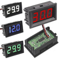 3 Wire 0-100v Red Led Digital Voltmeter Module Panel Meter