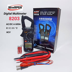 WinAPEX 8203 600A AC/DC Solar Digital Clamp Meter