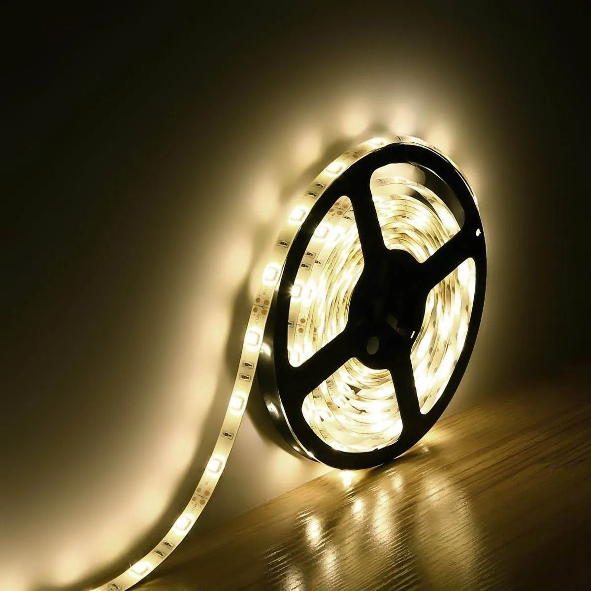 5m 5050 Smd 300 Led Warm White Waterproof Strip Lighting 12v Flexible