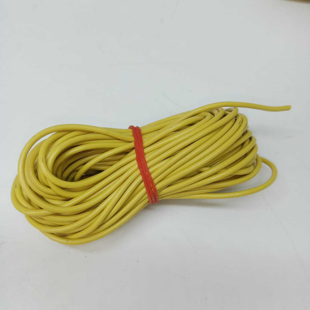 Yellow Solderable Wire Flexible Wires For Wiring Jumper Wire Wiring Wire , Wiring Cable