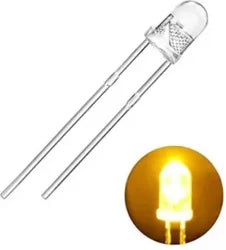 3mm Super Bright Yellow Led