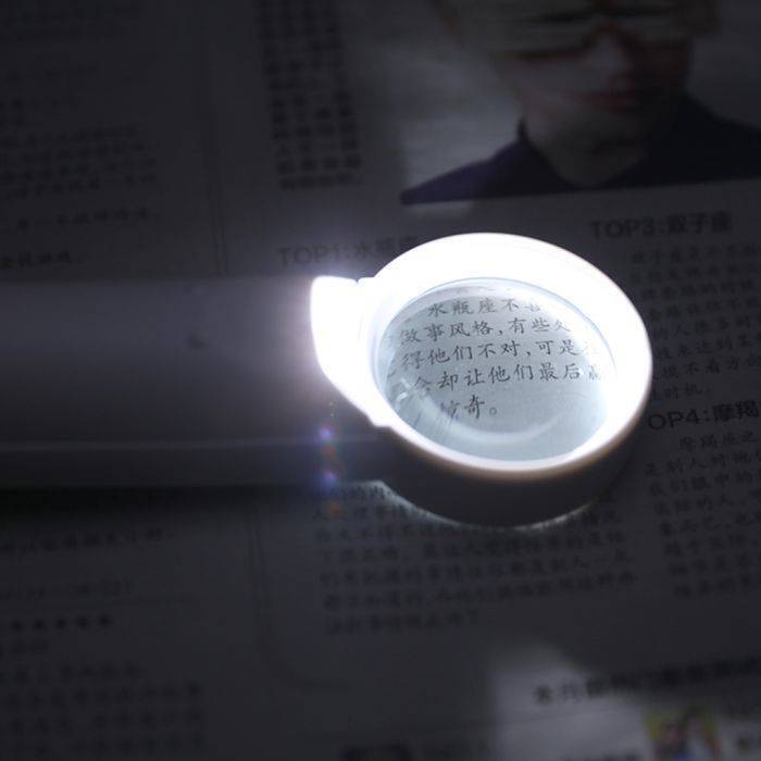 Jakemy Jm-z19 8x Optical Magnifier 37mm Large Diemeter With Led Lamp Beads Universal Electronics Maintenance Fix Repair Tool For Mobile Phone