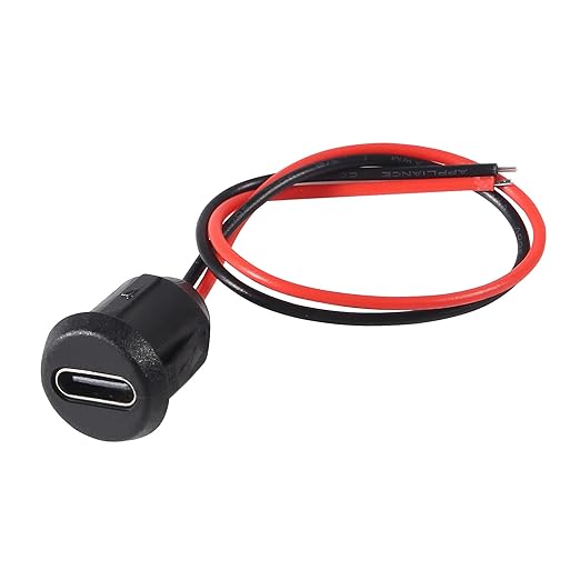 Type-C Usb connector with PH 2.0 Female Socket High Current Fast Charging jack port With data pin