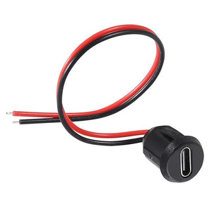 Type-C Usb connector with PH 2.0 Female Socket High Current Fast Charging jack port With data pin