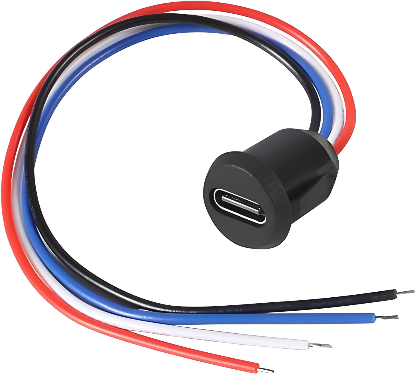 4 Pin Usb Connector Type-c Waterproof With Female Socket Fast Charging Jack Charging Port Usb-c Charger Plug Socket