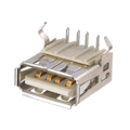 Pcb Mount Usb a Type Female Right Angle Socket