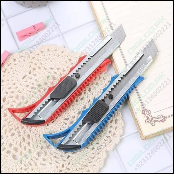 1 Piece Multifunction Utility Sharp Blade Snap Off Retractable Paper Knife Cutter