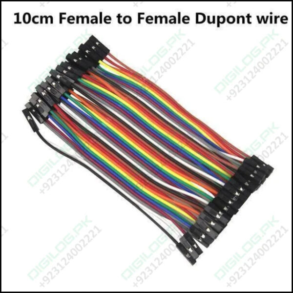 10cm Hole To Hole Jumper Wire Dupont Line 40 Pin Female To Female Arduino Jumper Wires