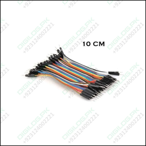 10cm Pin To Pin Jumper Wire Dupont Line 40 Pin Male To Male Arduino Jumper Wires