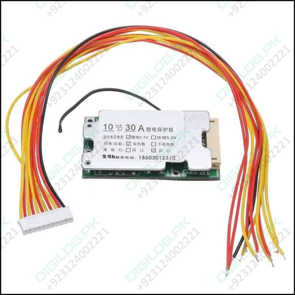 10S 36V 30A Li-ion Protection Board Li-ion Cell 18650 Battery Protection BMS
