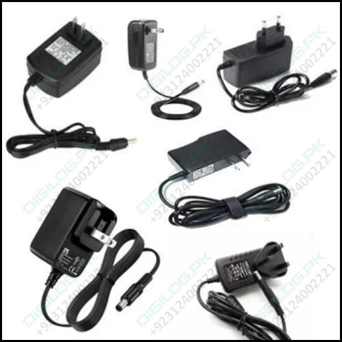 10v 1.5a Mix Shape Mix Color Power Supply Cut Wire Adapter Charger Used