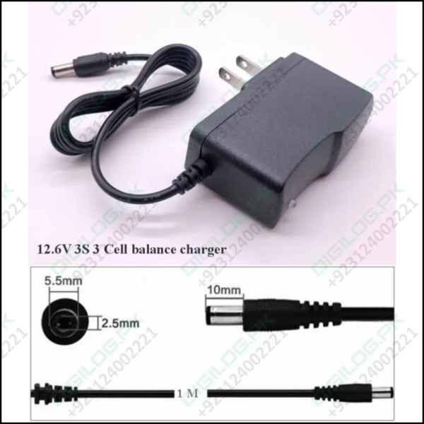 12.6v 500ma 3s 3 Cell Battery Charger Lithium Ion 18650 3 Cell Charger