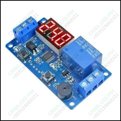12v Digital Led Timer Module Adjustable Timer Relay Time Control Switch Trigger Timing Board