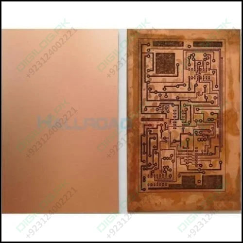 12x6.5 Inch One Sided Fiber Glass Copper Sheet Pcb Board Clad Plate